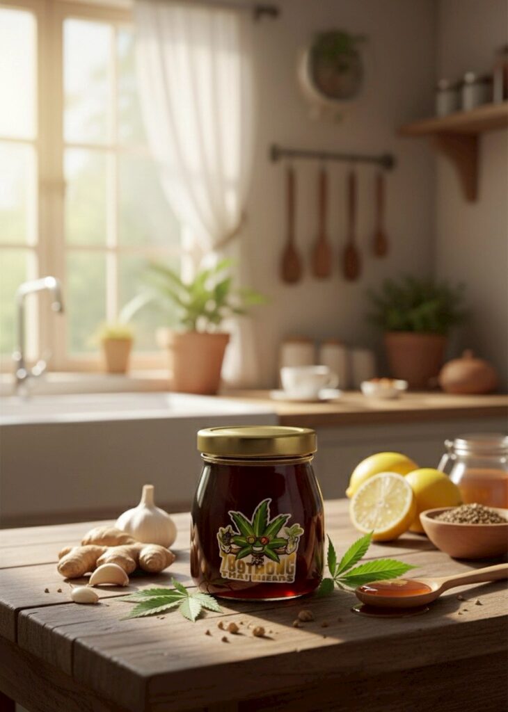 กัญชงดองน้ำผึ้ง