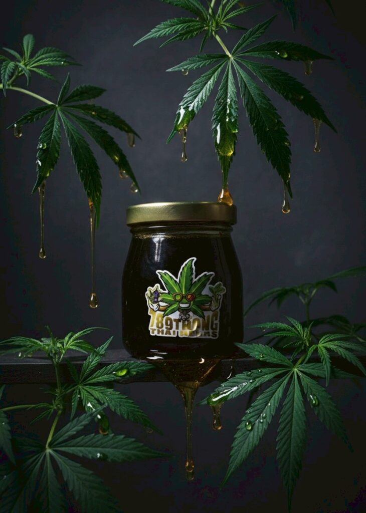 กัญชาดองน้ำผึ้ง