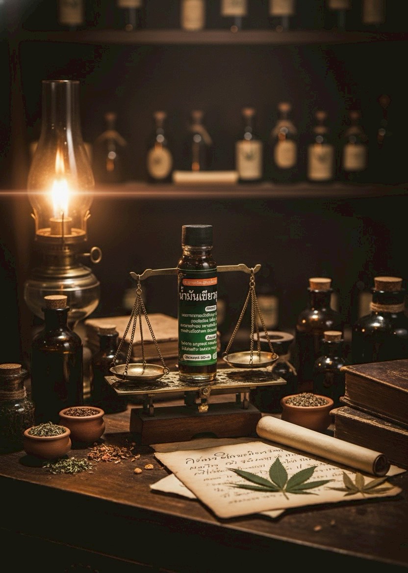 น้ำมันเขียวสูตรเย็น