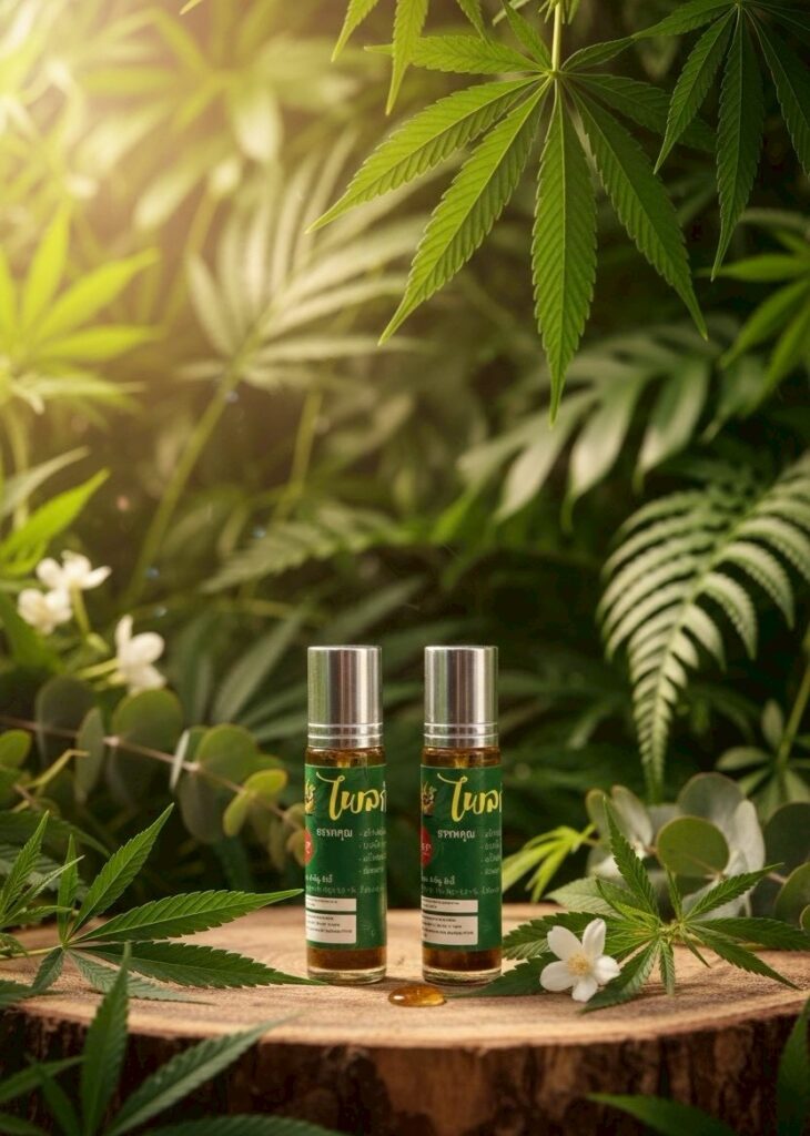 พิมเสนไพรกัญชง