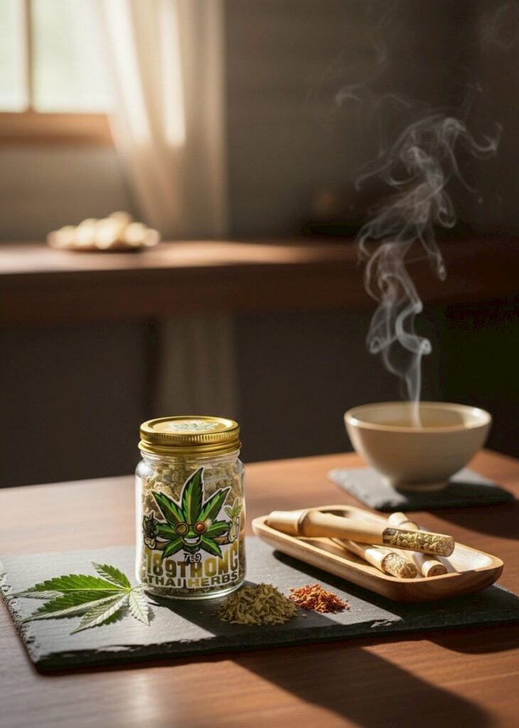 ยาดมสมุนไพรกัญชง