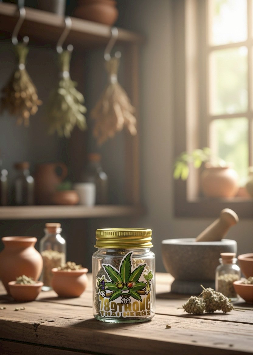 ยาดมสมุนไพรกัญชง