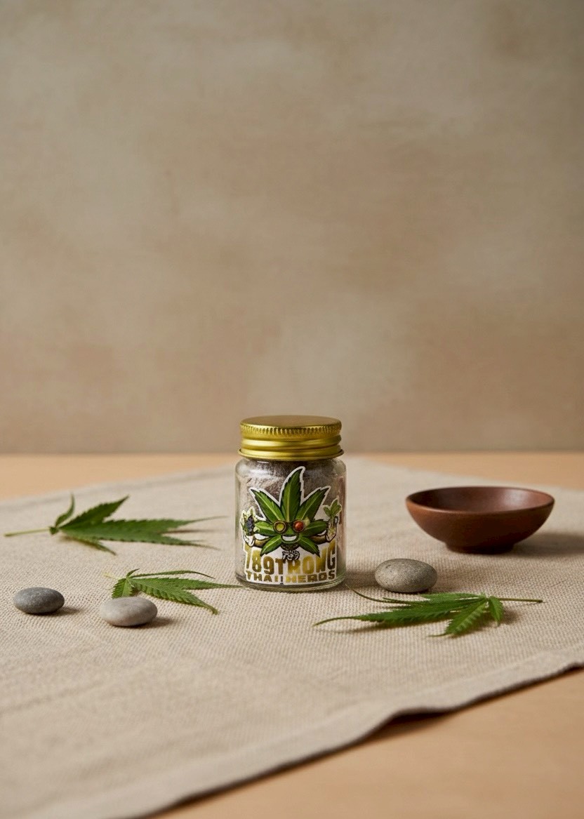 ยาดมสมุนไพรกัญชง