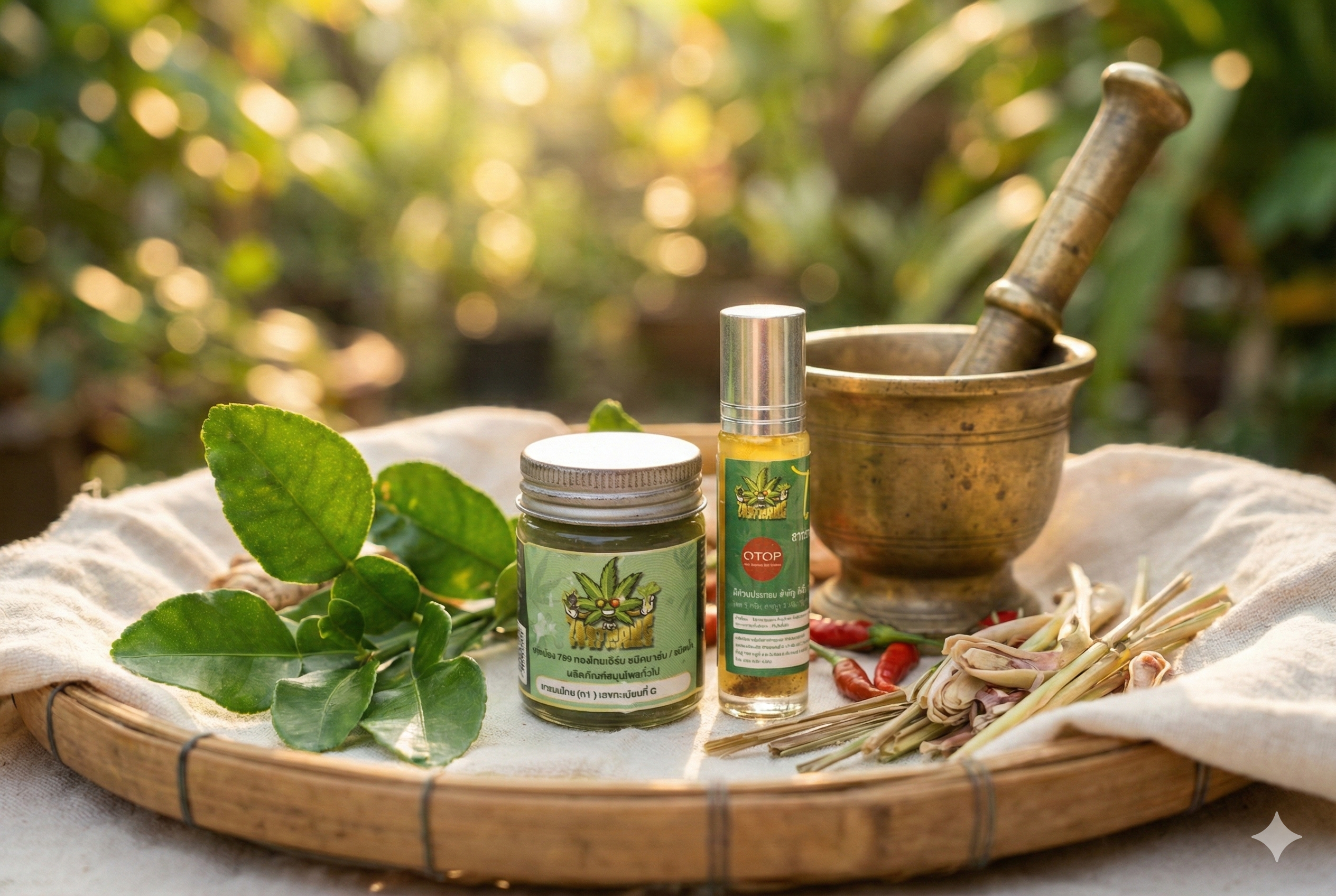 เซ็ตสมุนไพรประจำบ้าน