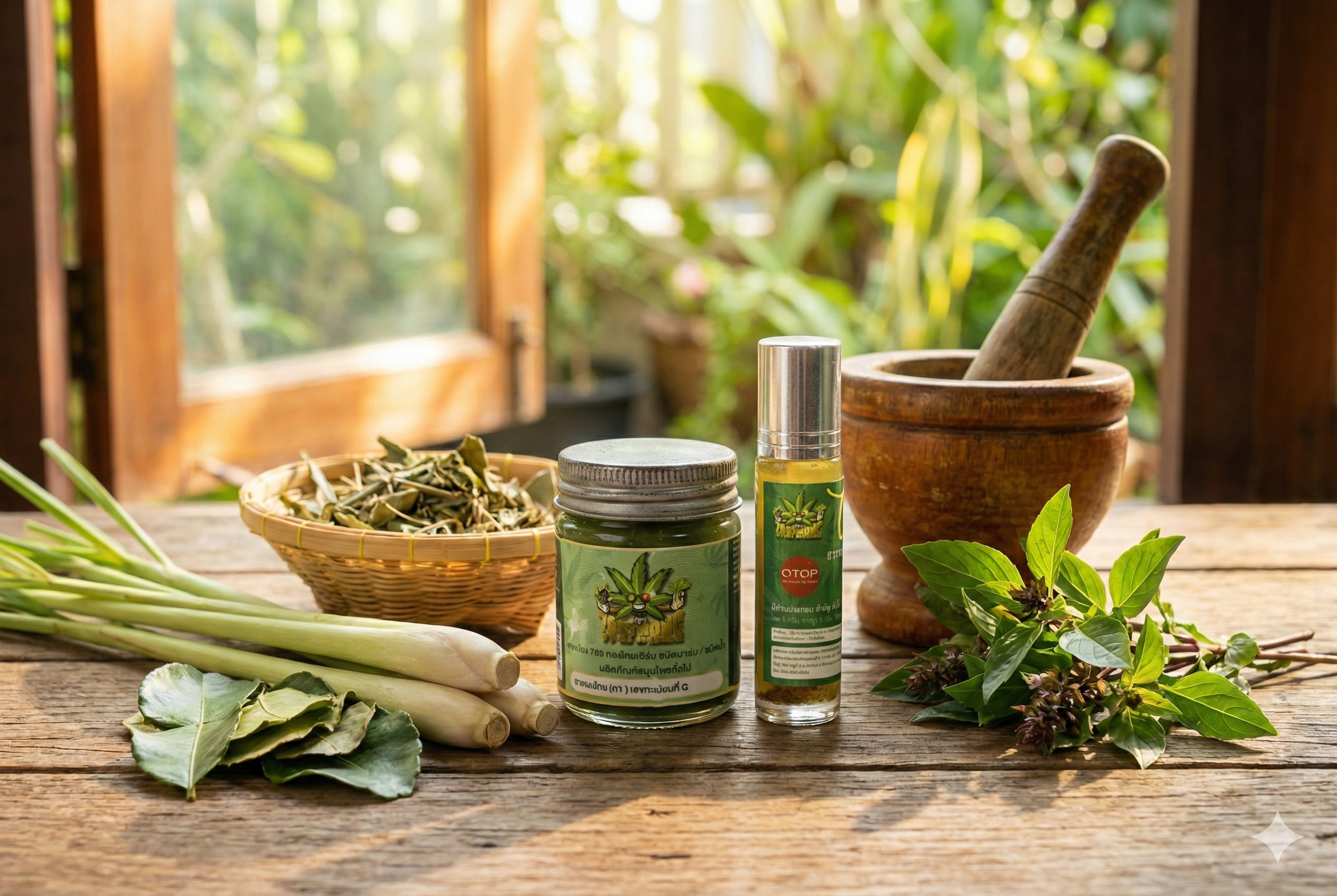 เซ็ตสมุนไพรประจำบ้าน