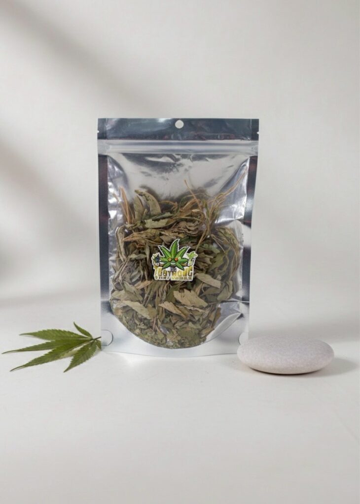 ใบกัญชงอบแห้ง