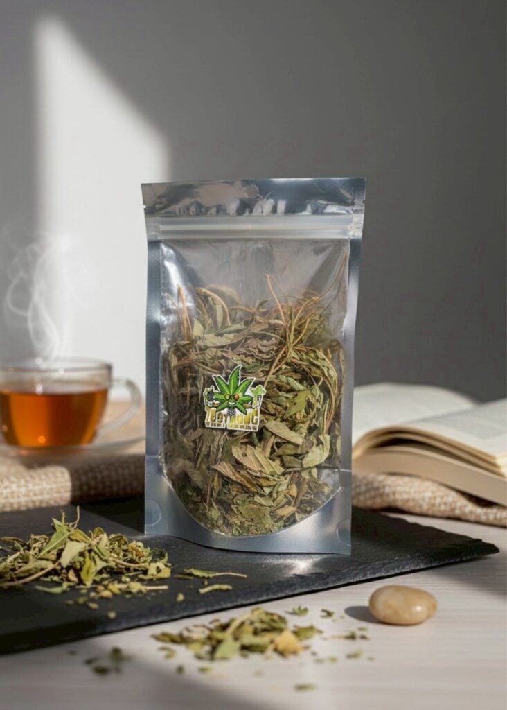 ใบกัญชงอบแห้ง