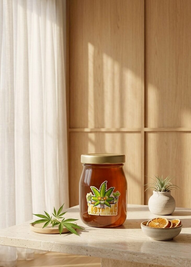 กัญชงดองน้ำผึ้ง