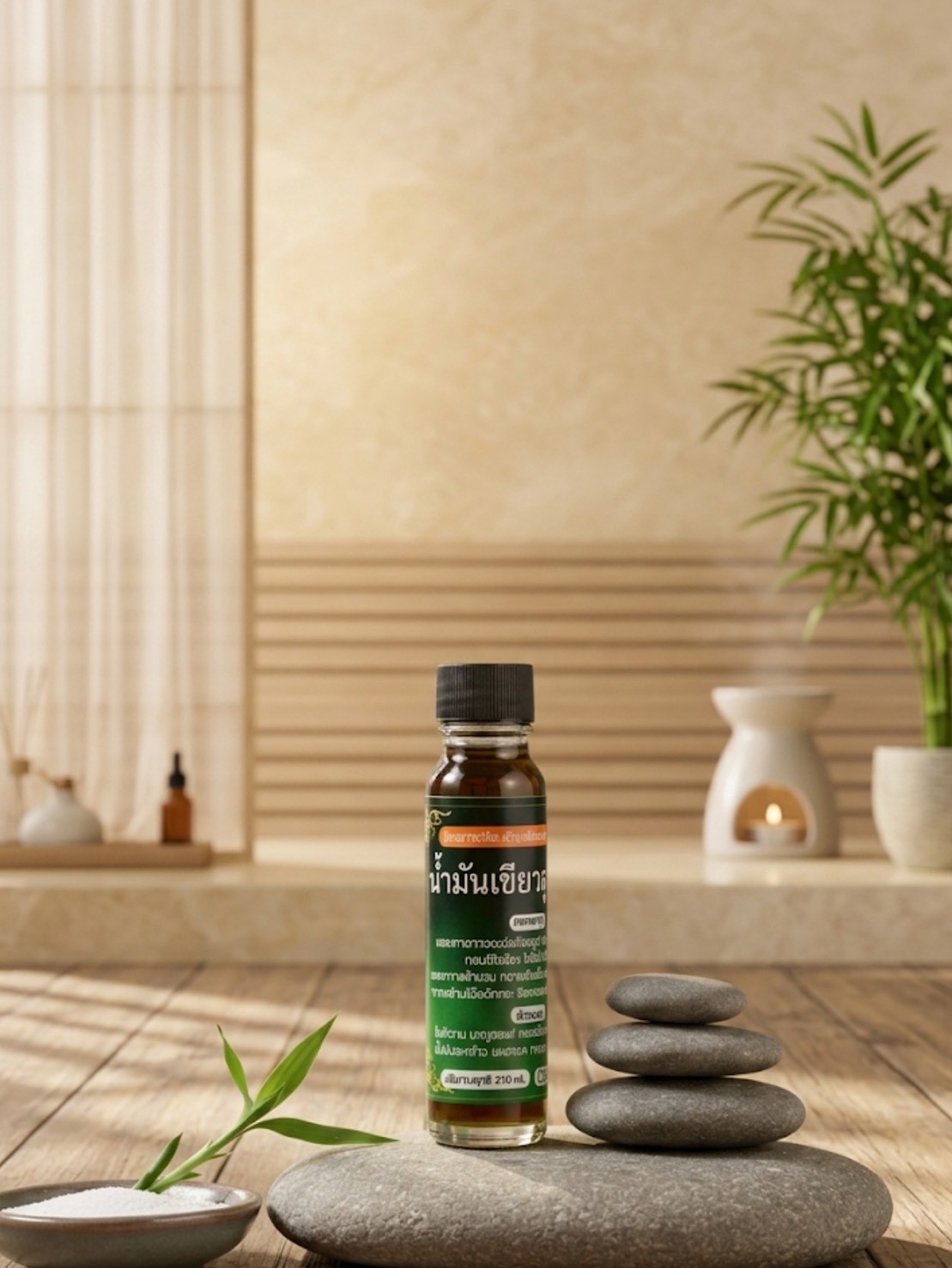 น้ำมันเขียวสูตรเย็น