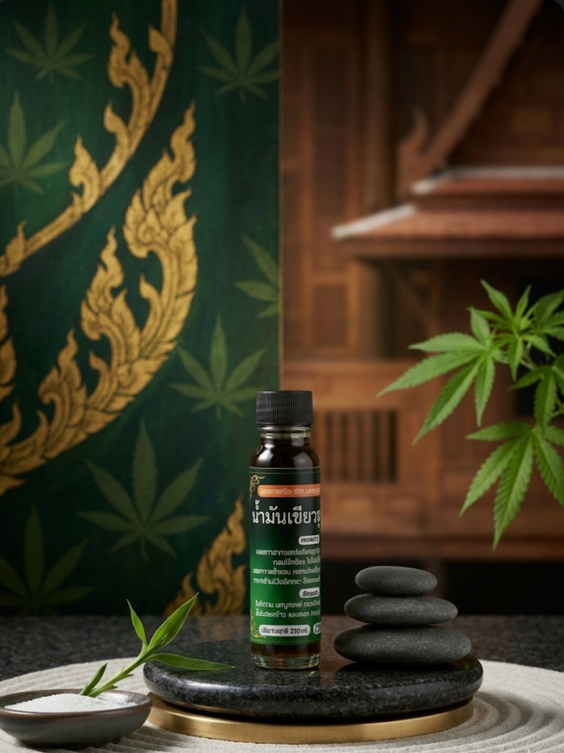 น้ำมันเขียวสูตรเย็น