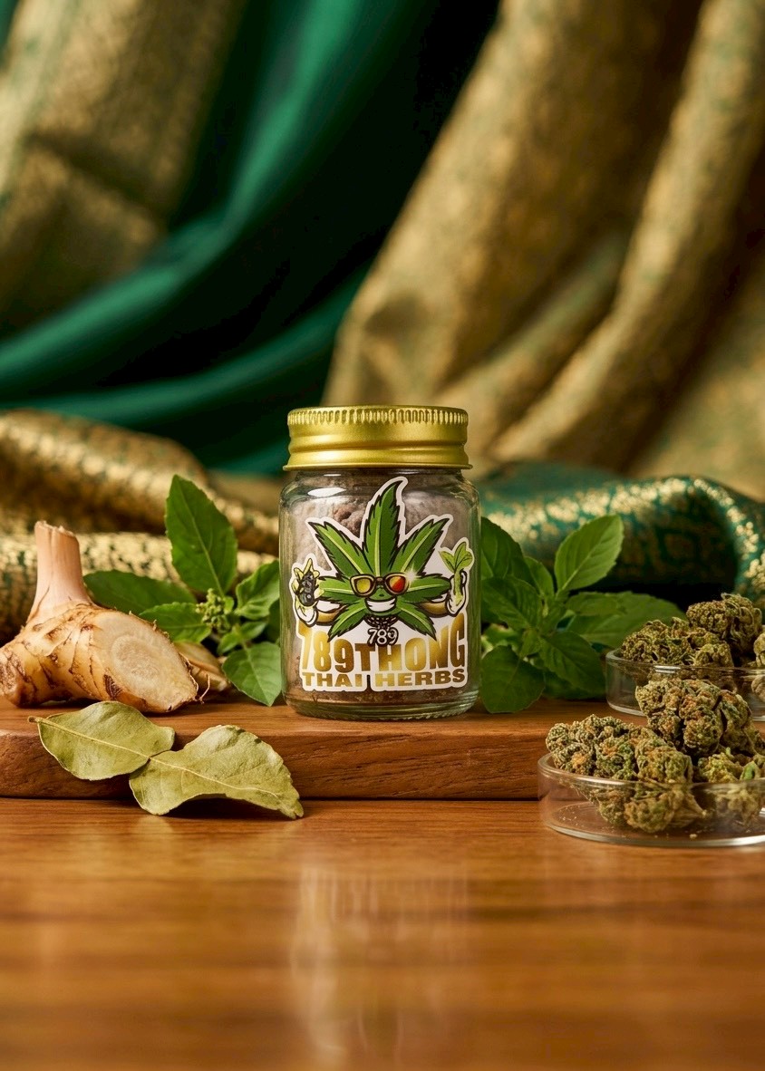 ยาดมสมุนไพรกัญชง