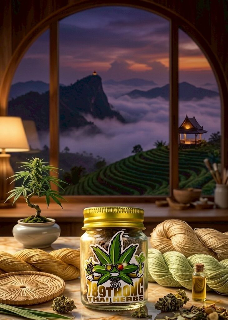 ยาดมสมุนไพรกัญชง