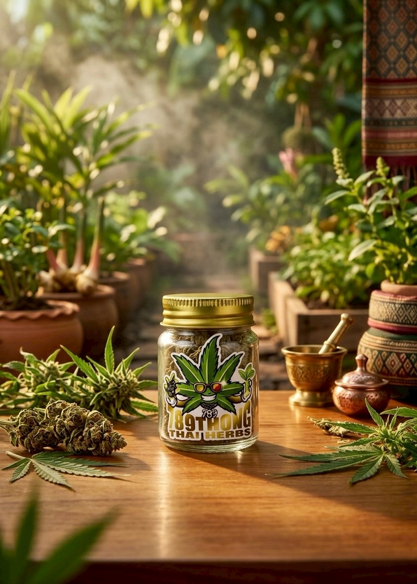 ยาดมสมุนไพรกัญชง