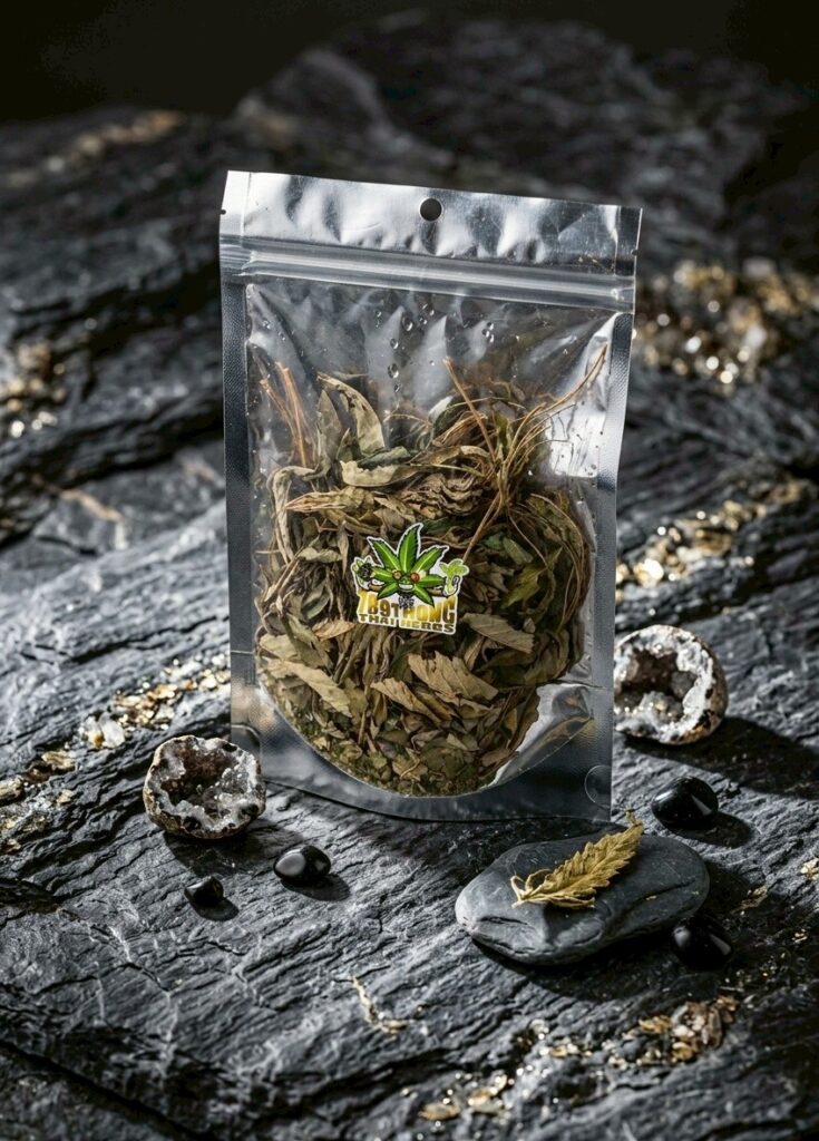 ใบกัญชงอบแห้ง