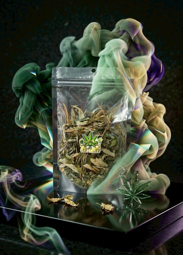 ใบกัญชงอบแห้ง