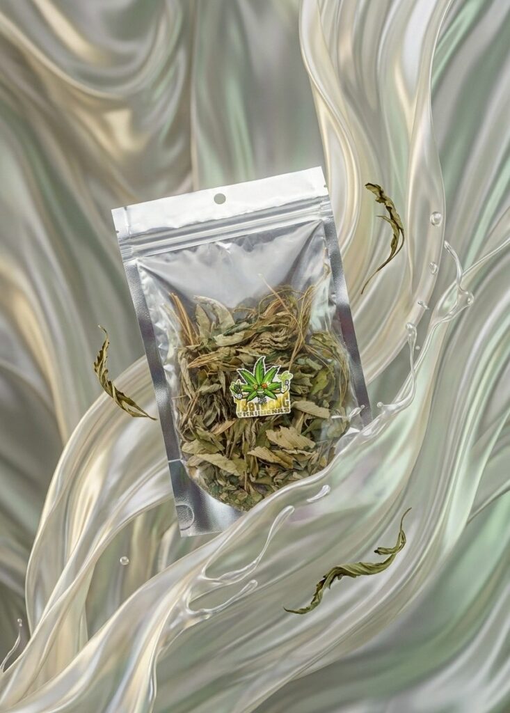 ใบกัญชงอบแห้ง