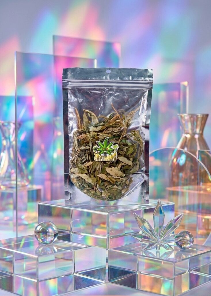 ใบกัญชงอบแห้ง