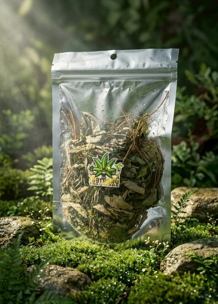 ใบกัญชงอบแห้ง