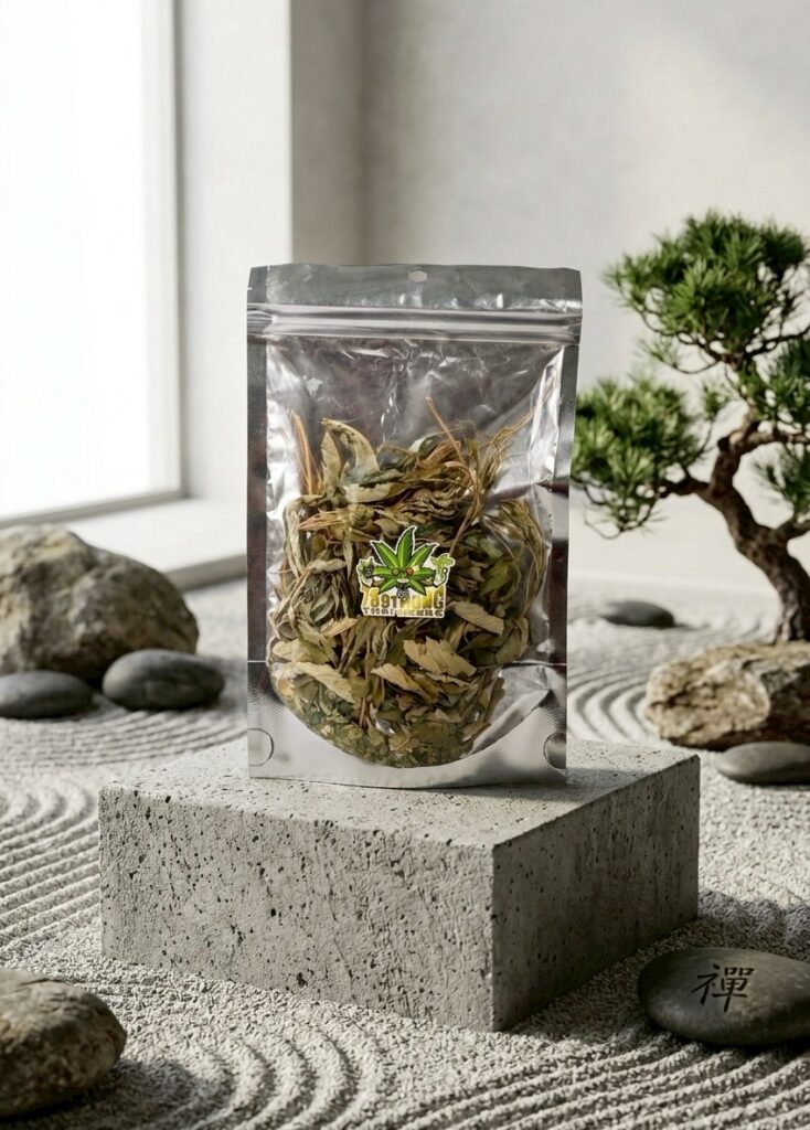 ใบกัญชงอบแห้ง