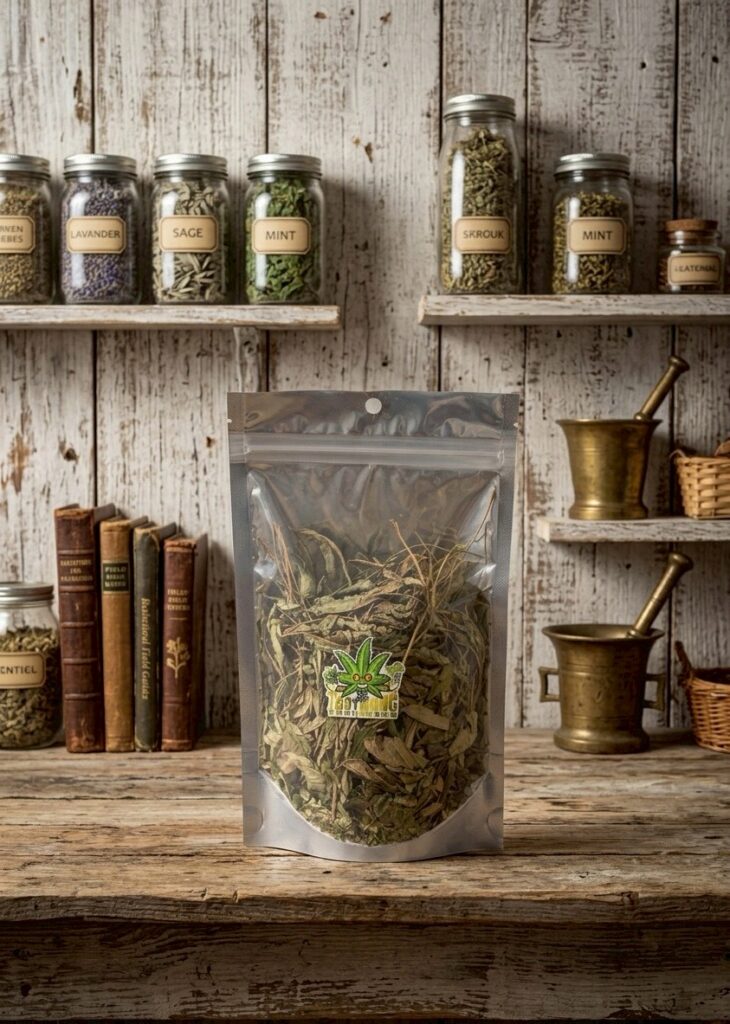 ใบกัญชงอบแห้ง