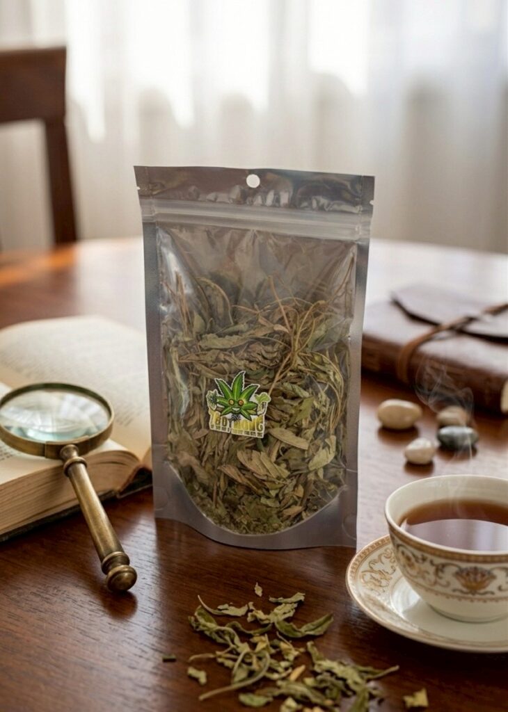 ใบกัญชงอบแห้ง