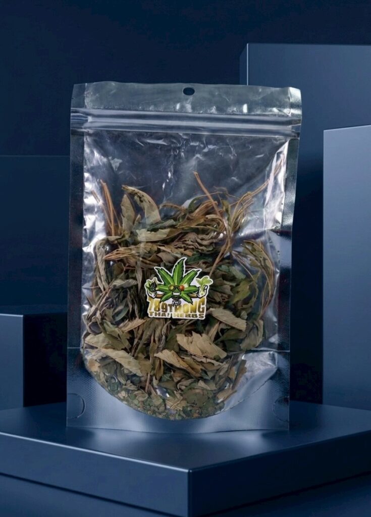 ใบกัญชงอบแห้ง