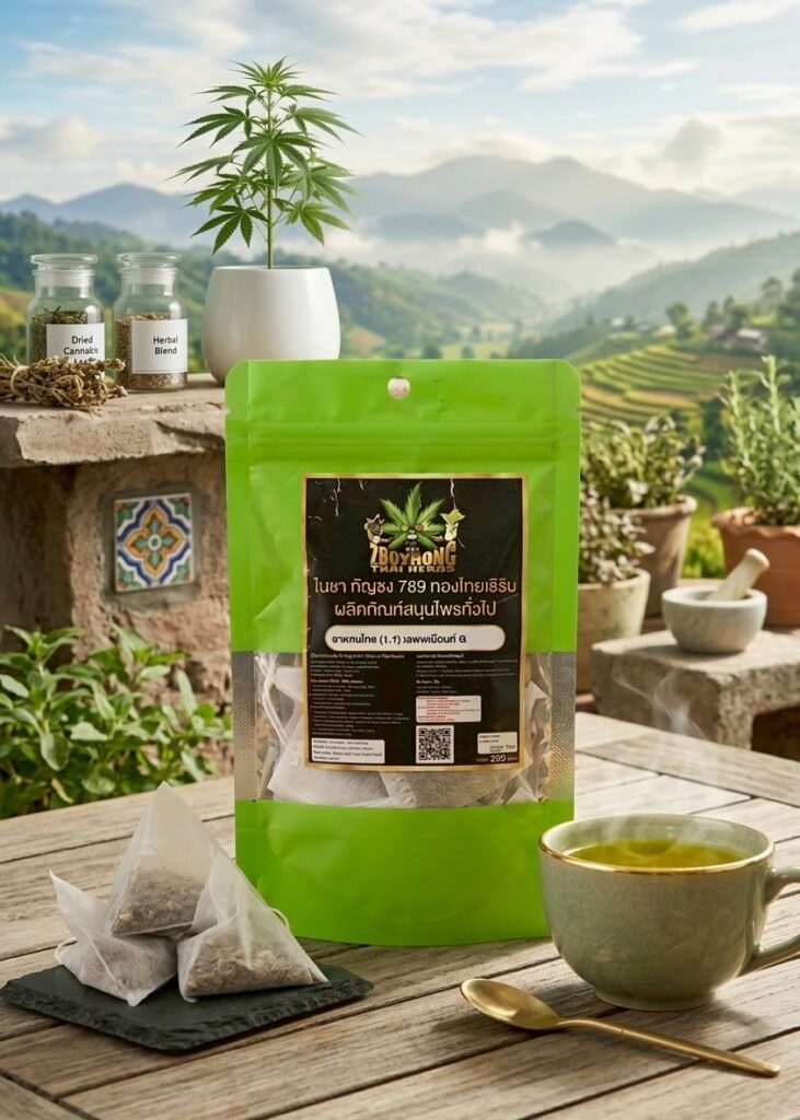 ใบชากัญชง